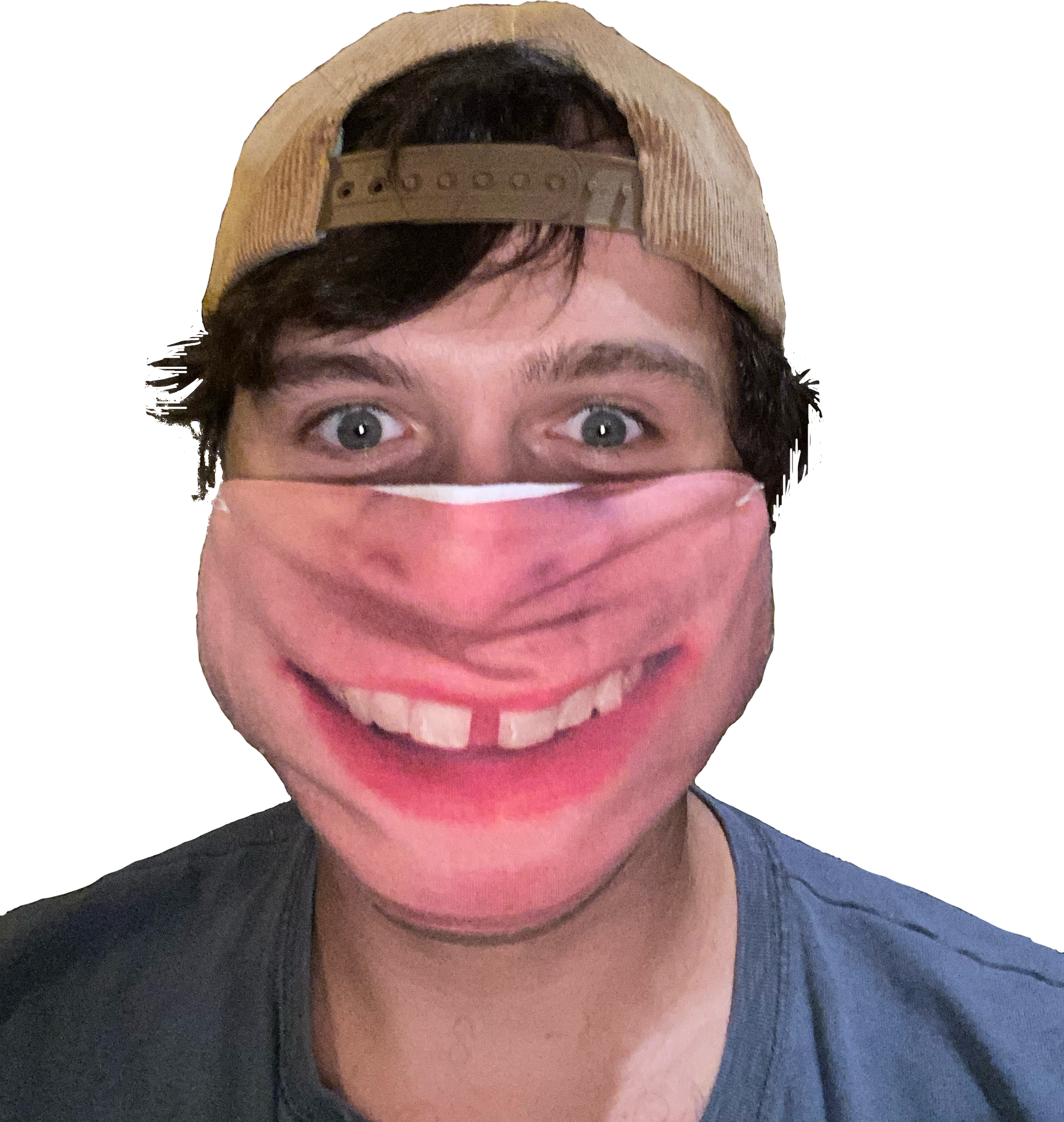 The cover art for CROATOA's latest single, Pete Davidson